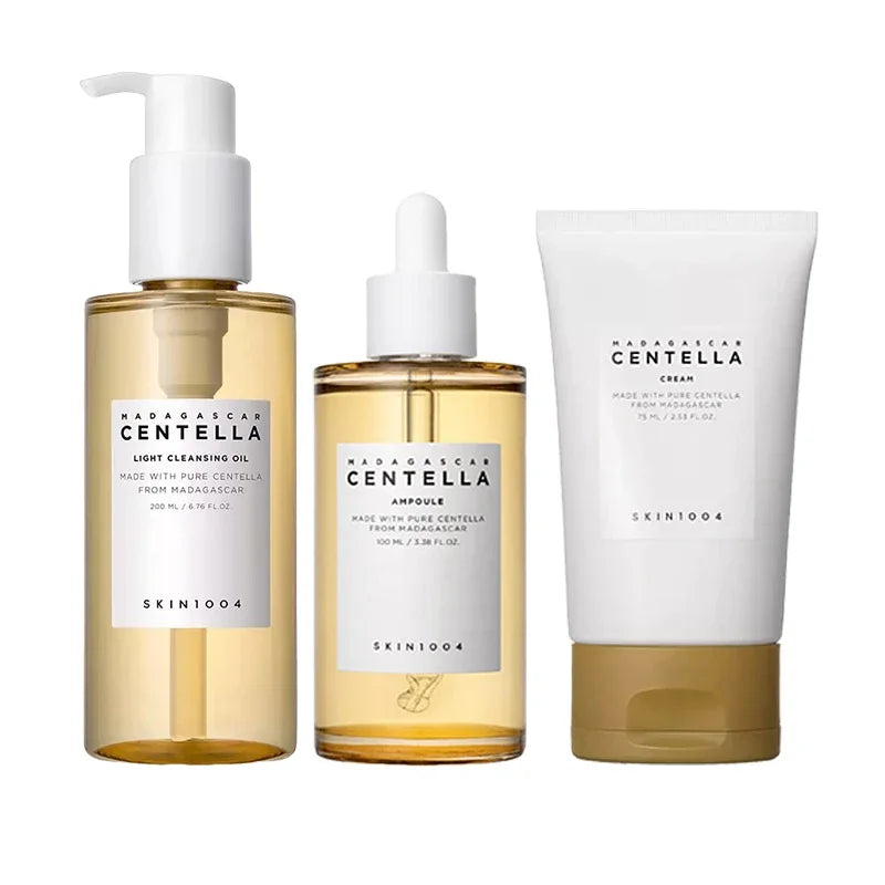 Coffret complet Centella– Nettoyage, sérum & hydratation
