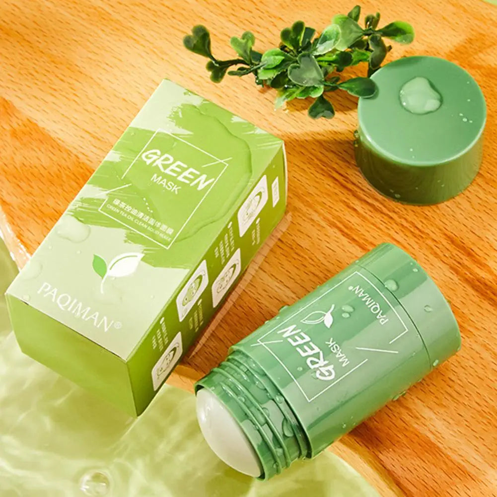 Masque visage thé vert – Nettoyant & hydratant profond