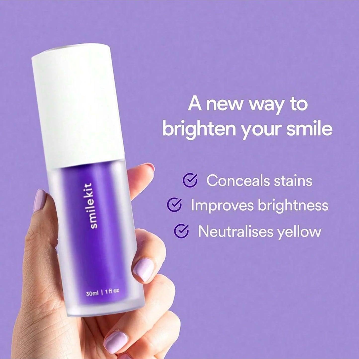Dentifrice violet Anti-taches & blanchiment