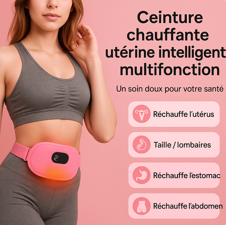 Ceinture chauffante menstruelle – Soulagement des douleurs de règles