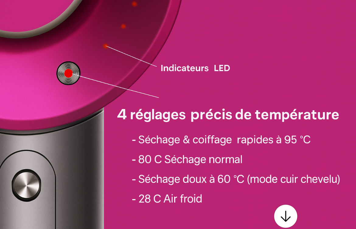 Sèche-cheveux professionnel