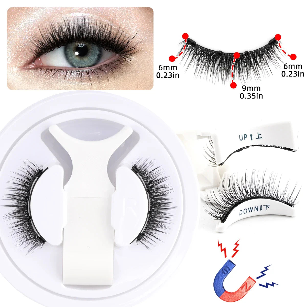 Kit faux-cils magnétiques