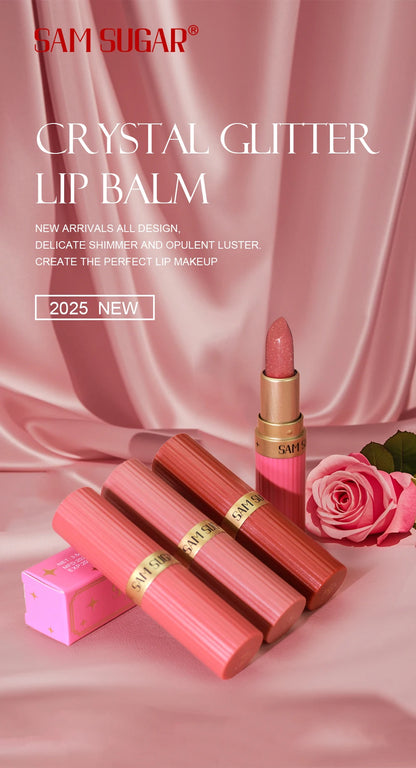 Rouge à lèvres effet diamant nacré