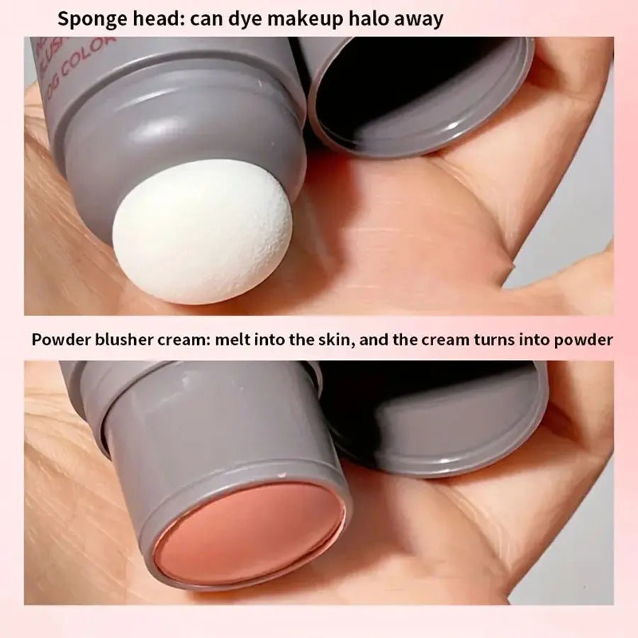Blush stick 2-en-1 – Lèvres & joues, effet mat naturel