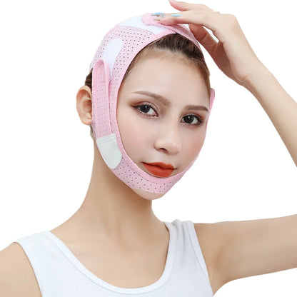 Masque V-Lift visage – Réducteur de double menton & anti-rides