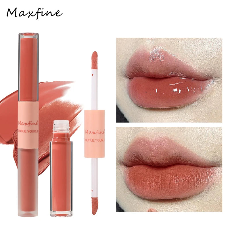 Gloss brillant & mat velours double embout
