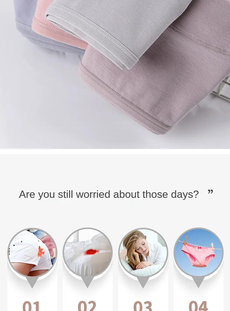 Culottes menstruelles coton – Grande absorption & anti-fuites