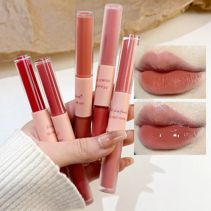 Gloss brillant & mat velours double embout