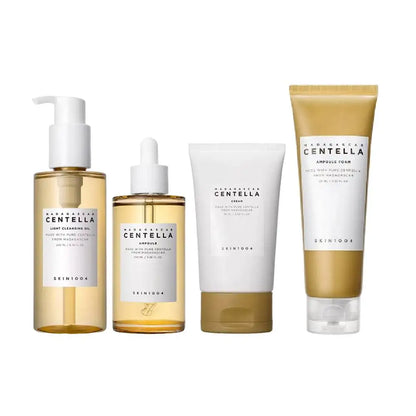 Coffret complet Centella– Nettoyage, sérum & hydratation