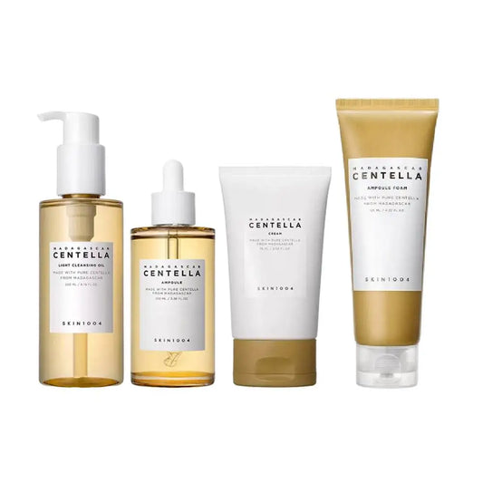 Coffret complet Centella– Nettoyage, sérum & hydratation