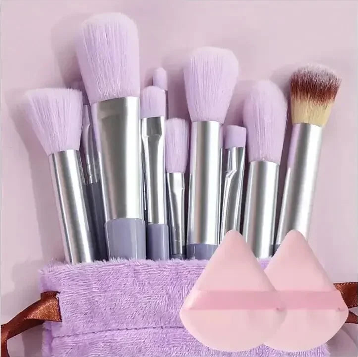 Set de pinceaux maquillage professionnel – 13 à 16 pièces