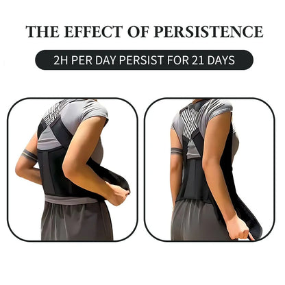Ceinture correctrice de posture – Dos & épaules
