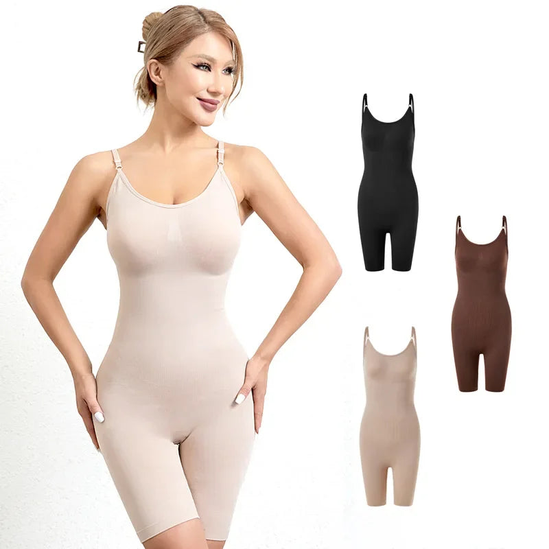 Body Gainant Femme – Taille Haute, Effet Fesse Liftée & Décolleté Sublimé