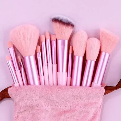 Set de pinceaux maquillage professionnel – 13 à 16 pièces