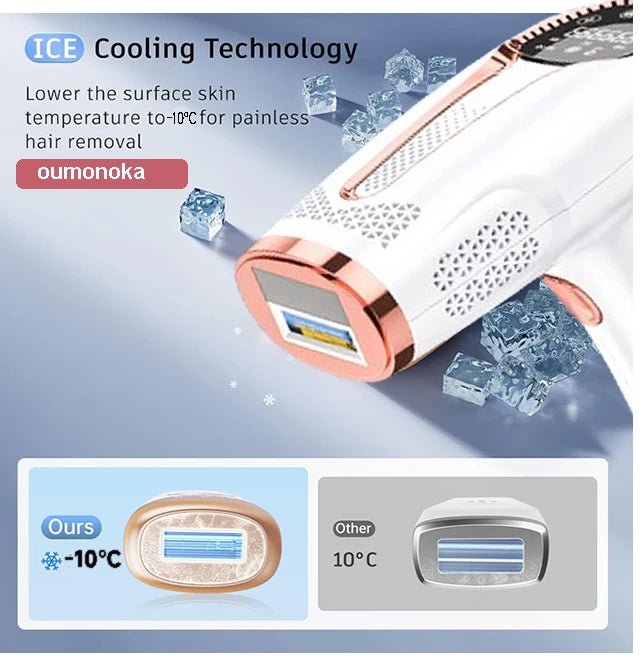 Épilateur laser IPL permanent,