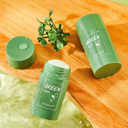 Masque visage thé vert – Nettoyant & hydratant profond