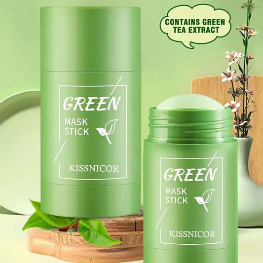 Masque visage thé vert – Nettoyant & hydratant profond