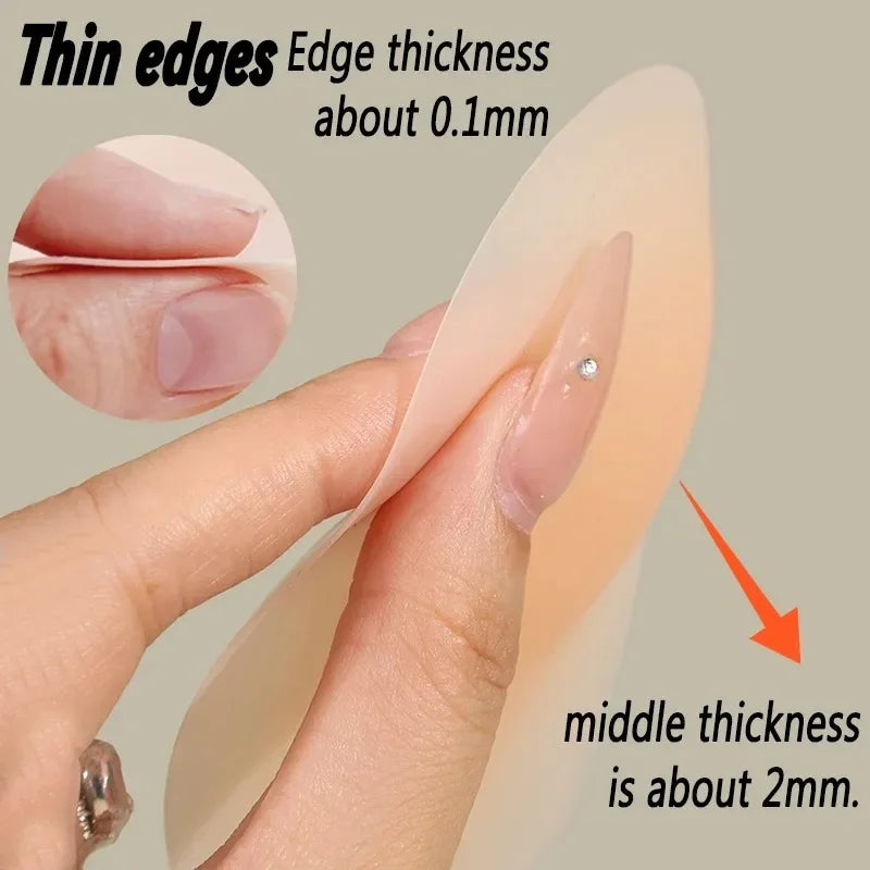 soutien-gorge invisible autocollant en silicone – effet lift immédiat