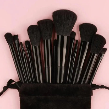 Set de pinceaux maquillage professionnel – 13 à 16 pièces