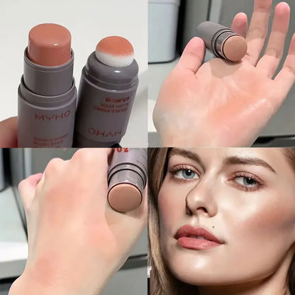 Blush stick 2-en-1 – Lèvres & joues, effet mat naturel