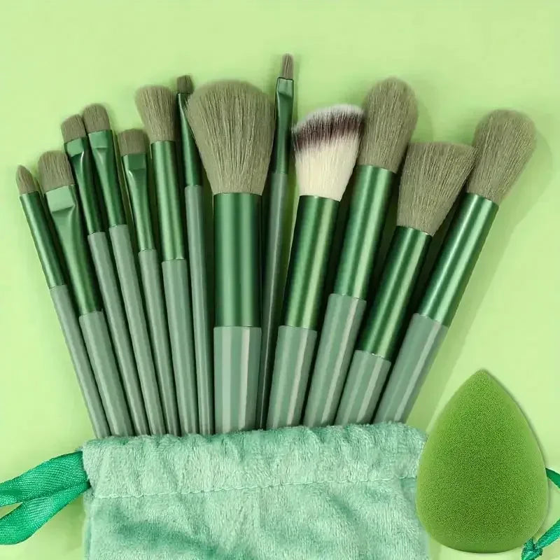 Set de pinceaux maquillage professionnel – 13 à 16 pièces