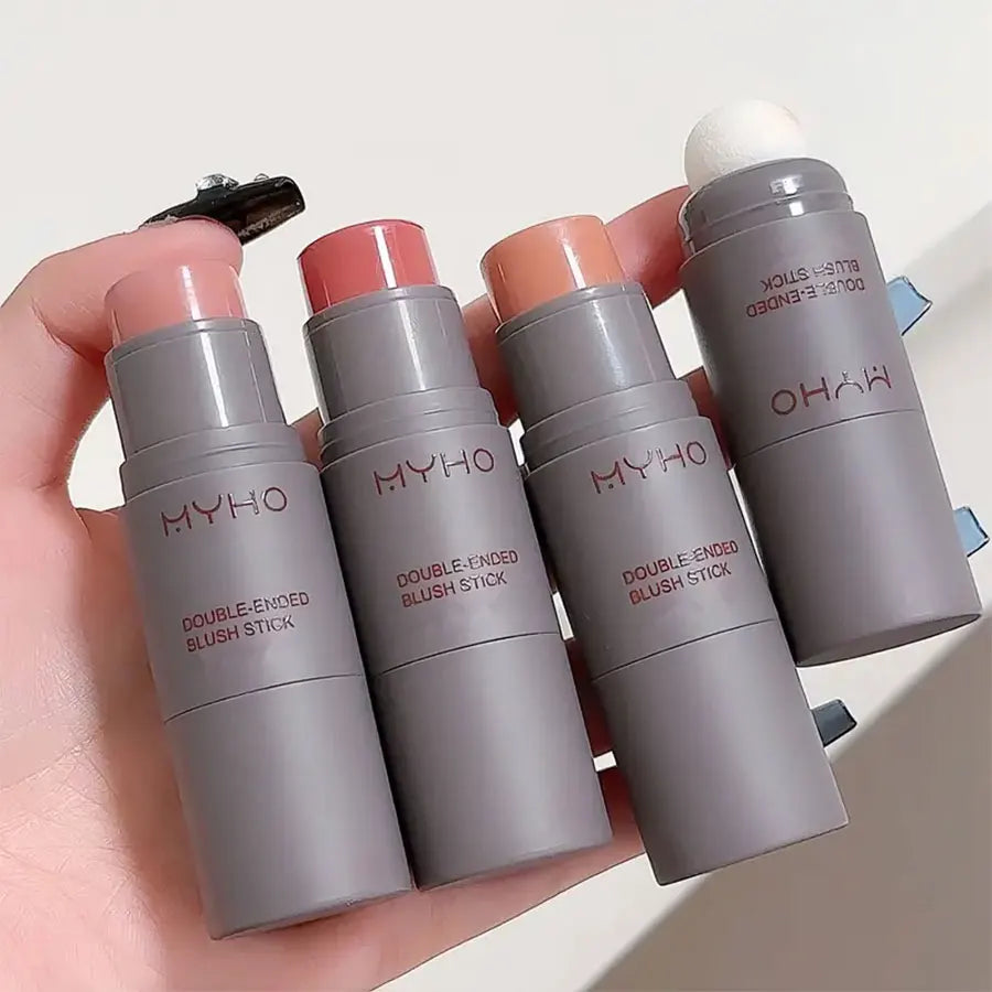 Blush stick 2-en-1 – Lèvres & joues, effet mat naturel