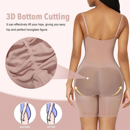 Body Gainant Femme – Taille Haute, Effet Fesse Liftée & Décolleté Sublimé