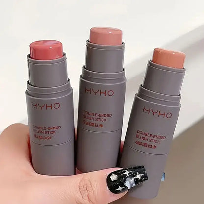 Blush stick 2-en-1 – Lèvres & joues, pour un effet mat naturel