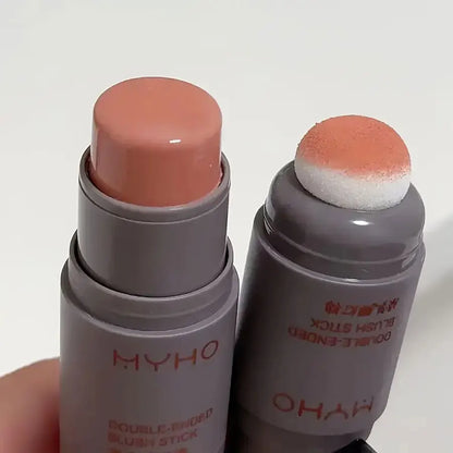 Blush stick 2-en-1 – Lèvres & joues, pour un effet mat naturel