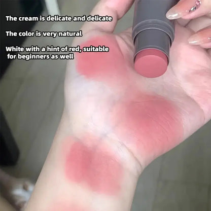 Blush stick 2-en-1 – Lèvres & joues, pour un effet mat naturel