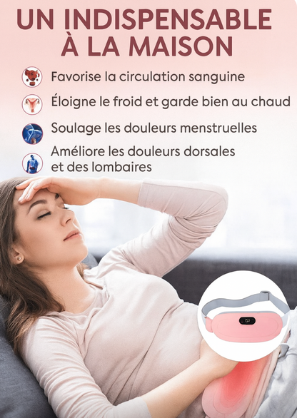 Ceinture chauffante menstruelle – Soulagement des douleurs de règles