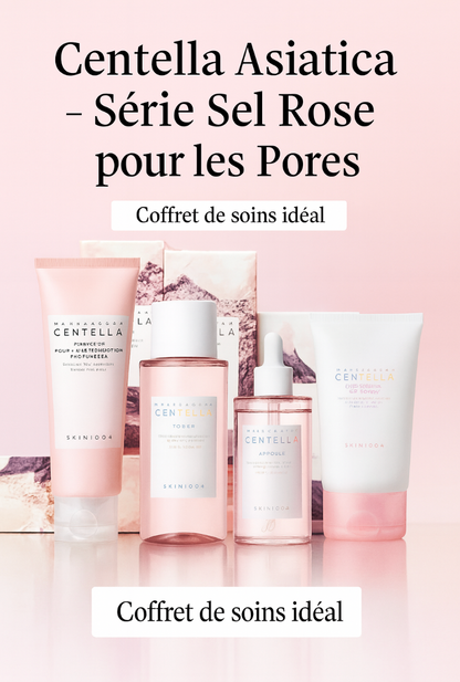 Coffret Centella Pink Salt – Nettoyant, sérum & hydratation