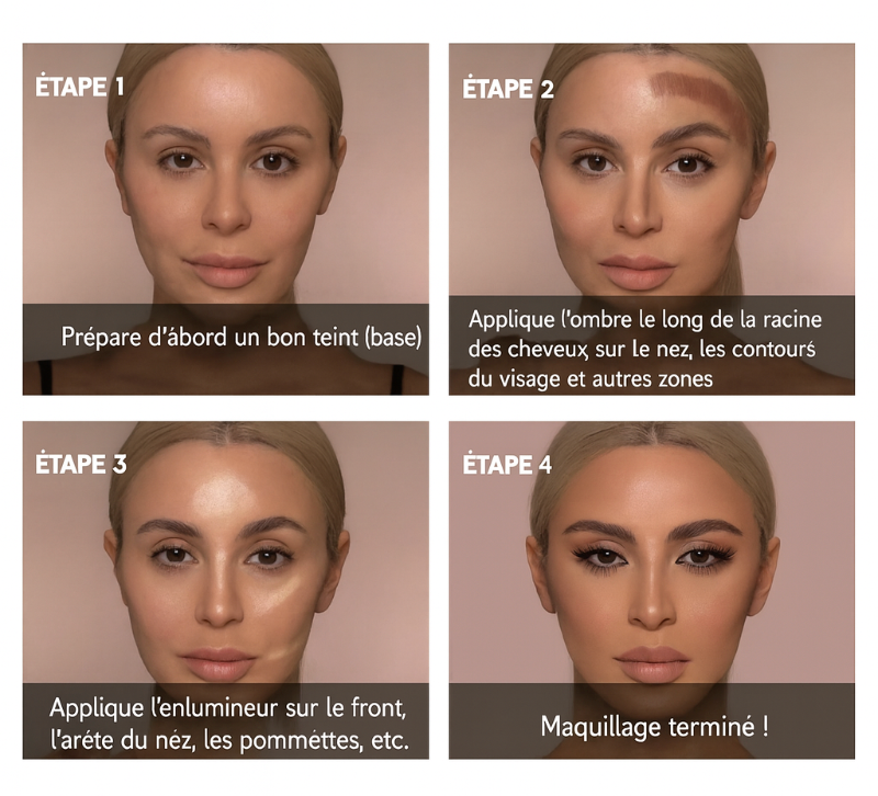 Stick contouring double embout – Correcteur & enlumineur