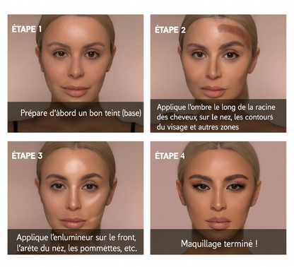 Stick contouring double embout – Correcteur & enlumineur