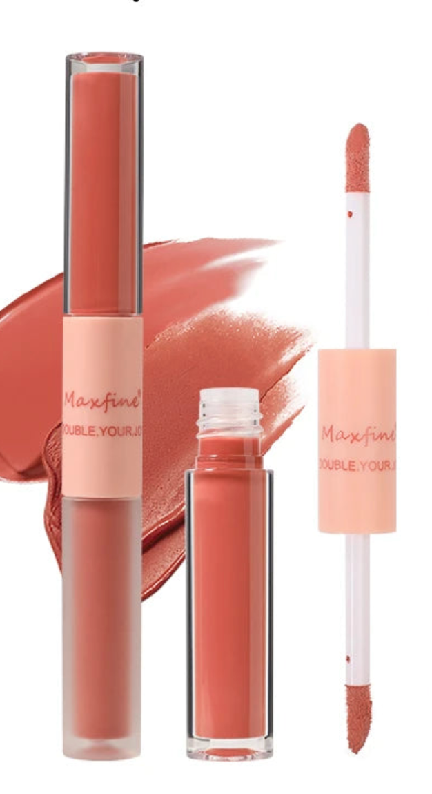 Gloss brillant & mat velours double embout