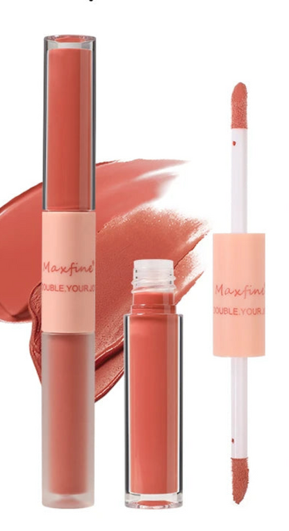 Gloss brillant & mat velours double embout