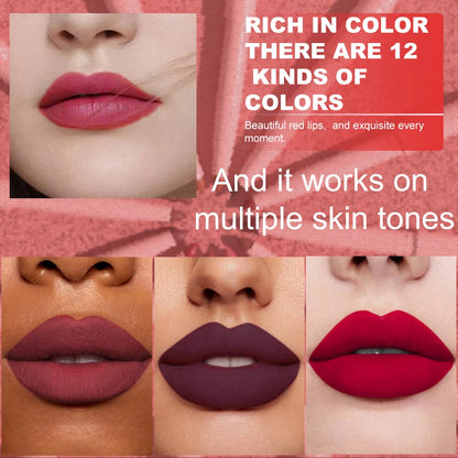 Coffret 6 crayons à lèvres – Longue tenue & waterproof