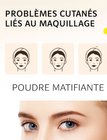 Poudre matifiante Bella – Longue tenue
