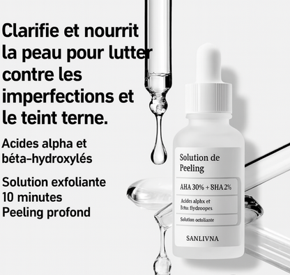 TRIO: Acide hyaluronique 30%+ Acide salicylique 2% + Hexapeptide 10%